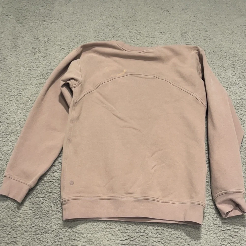 Lululemon All Yours Crew *Graphic Violet Verbena size 6